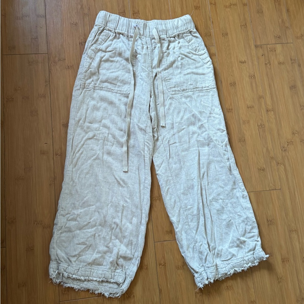 Linen beach pants